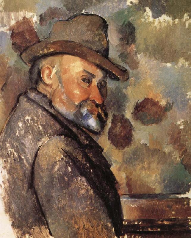 Paul Cezanne hat man china oil painting image